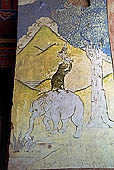 Ladakh - Hemis gompa, mural painting 